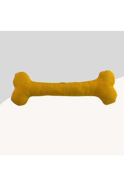 Miçikopet Soft Bone Shaped Toy for Dogs 25cm Yellow