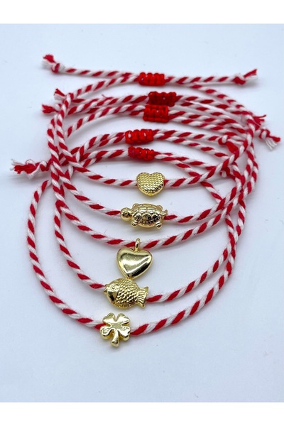 Concept HuBuTU Hediyelik Kartlı Jelatinli Marteniçka Dilek ve Şans Bilekliği ...