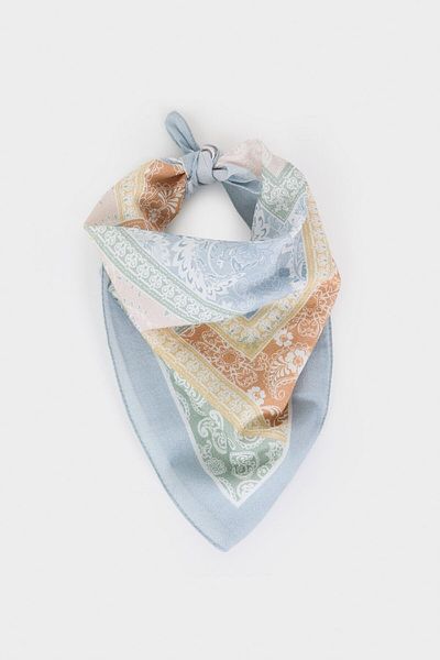 DeFacto Damen-Bandana mit Baumwollmuster – A0671AX25SM
