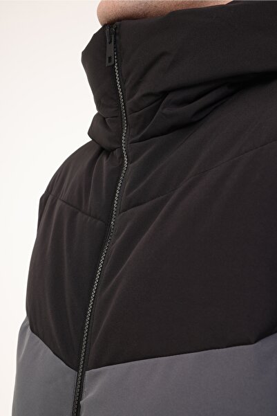 Kinetix ML BAGX COAT 4PR Siyah Erkek Kısa Kaban