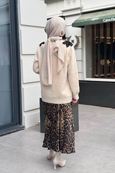 Venöve Pavlo 25Fwkzk0003 Model Cream Sweater