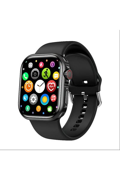 Generic 296.0 mAh Series 5 Smart Watch With Replaceable Strap - 44mm Black