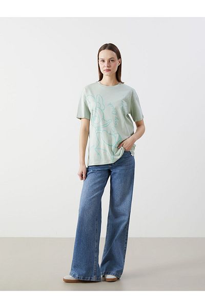 LC Waikiki Crew Neck Printed Women's T-Shirt