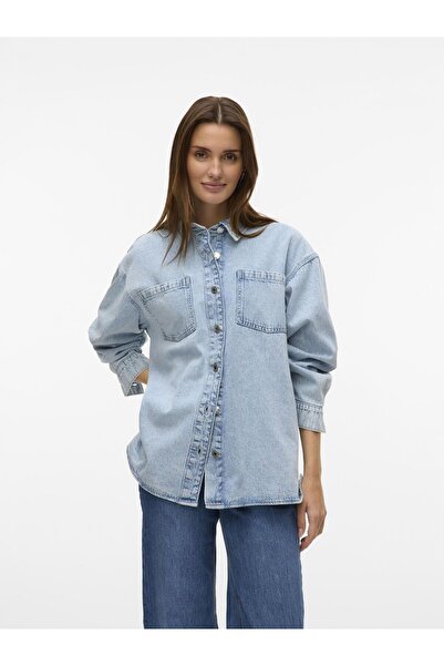 Vero Moda Jeanshemd VMJENNIE Jeanshemd