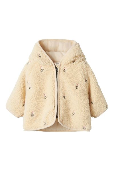 Lil' Atelier Baby Jacke Teddyfleece