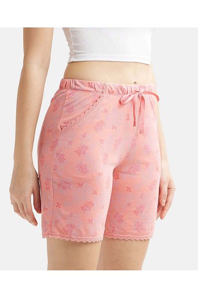 JOCKEY Relax Knit Sleep Shorts RX10-0103 RL0 Pink