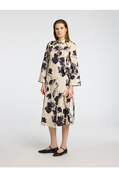 Selected Femme Blusenkleid Print