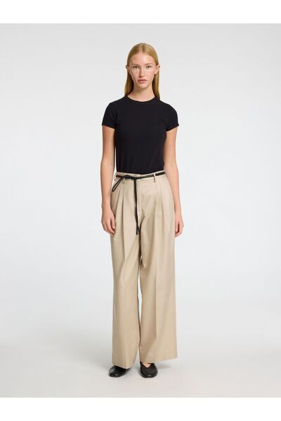 Selected Femme High Waist Hose Extra Wide Fit