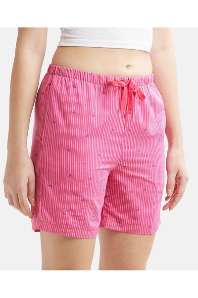 JOCKEY Relax-Women Woven Shorts RX15-01 Red