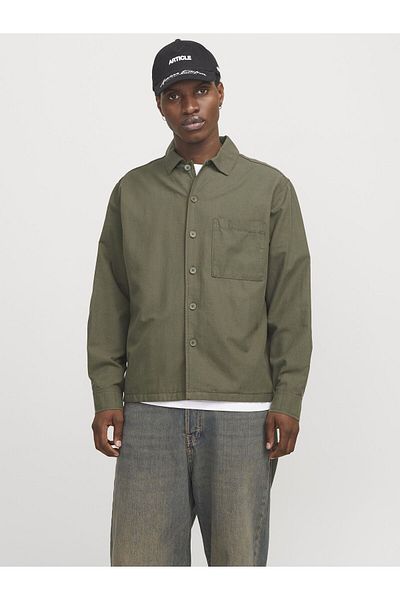 Jack & Jones Overshirt mit weiter Passform
