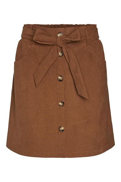 Veromoda Curve Rock VMCVILJA Hohe Taille Kurzer Rock