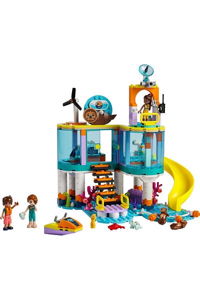 LEGO Friends 41736 marine Rescue Center - Toy Construction Set for Ages 7 and up (376 Pieces)