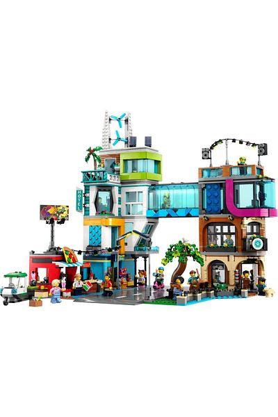 LEGO City City Center 60380 - Toy Construction Set for Ages 8 and Above (2,010 Pieces)