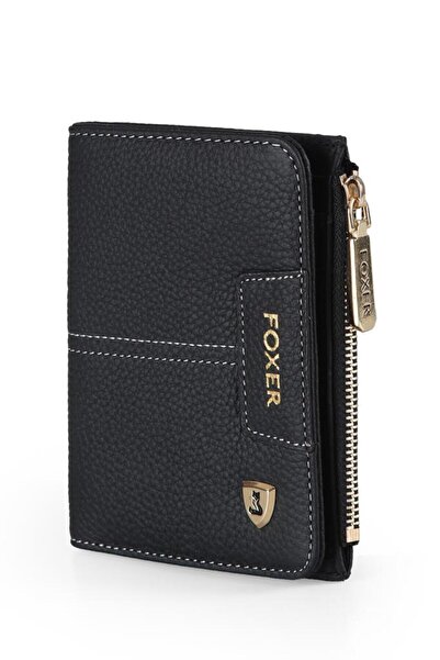 Foxer Suport pentru carduri și portofel pentru femei Lara din piele naturală