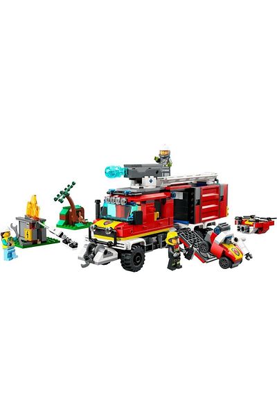 LEGO ®   City Fire Command Truck 60374 - 7+ Creative Toy Construction Set (502 Pieces)