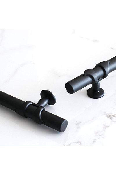 Badem10 10 bucăți mâner metal negru cu pică 160 mm-16 cm mobilier bucătărie sertar dulap dulap mânere mâner mâner