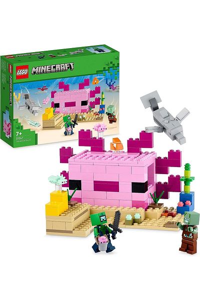 LEGO Sfeyx Aksolotl House Toy Construction Set - 242 Pieces (21247)