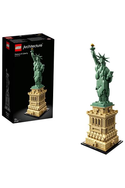 LEGO تمثال الحرية المعماري 21042 لعبة بناء للبالغين
