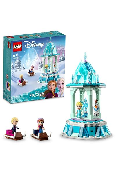 LEGO ®  Disney Princess Anna and Elsa's Magic Carousel 43218 - Children Ages 6 and Up