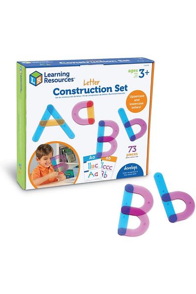Learning Resources Letter Construction Activity Set-LER8555