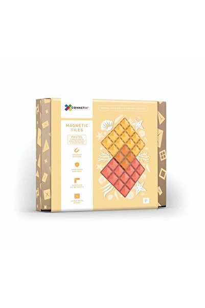 Connetix Manyetik Yapı Seti, 2 Parça, Geometrik Şekil, Connetix Taban Plakası...