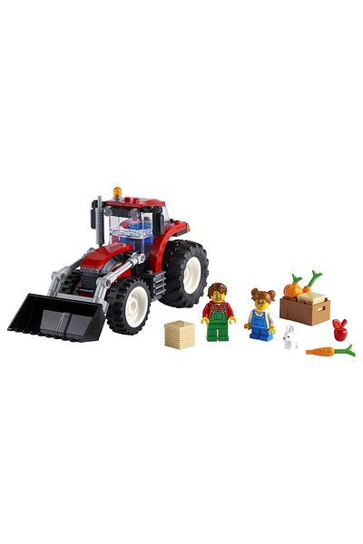 LEGO Arcnxx City Tractor 60287 - مجموعة بناء ألعاب رائعة للأطفال (148 قطعة)، Sn Very Sata
