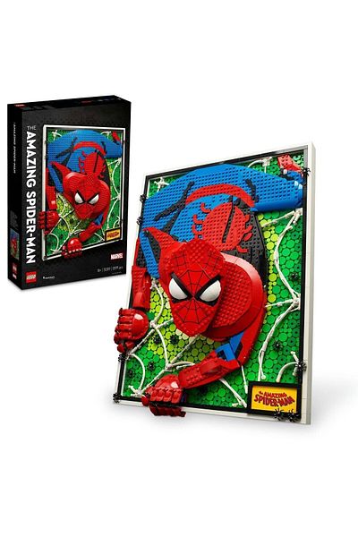 LEGO ® Art The Amazing Spider-Man 31209 - Creative Toy Model Building Set (2099 Pieces)