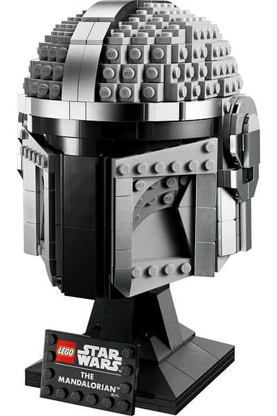 LEGO ® Star Wars™ Mandalorian™ Helmet 75328 - Collectible Building Set for Adults (584 Pieces)