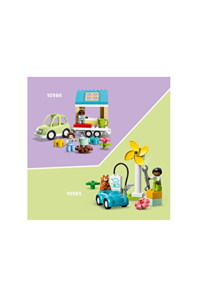 LEGO ® DUPLO® Kasabası İnşaat Sahası 10990 - 2 Yaş ve Üzeri için Oyuncak Yapım Seti (61 Parça)