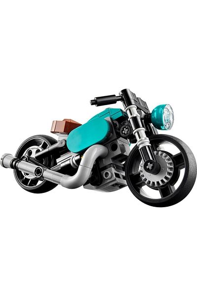 LEGO ® Creator Classic Motorcycle 31135 - Toy Building Set for Children Ages 8 and Up (128 Pieces)