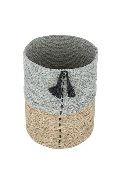 ALSAIF India Wicker Storage Basket 21 Cm Beige
