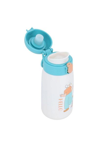 ALSAIF Plastic Water Bottle For Children 420 Ml Transparent