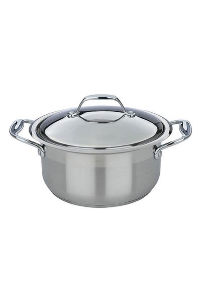 ALSAIF Steel Pot 20 Cm Silver