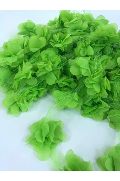 Hobigram Açık Yeşil Lazer Gül Lazer Kesim Gül Süsleme Paketleme Malzemesi 10 ...