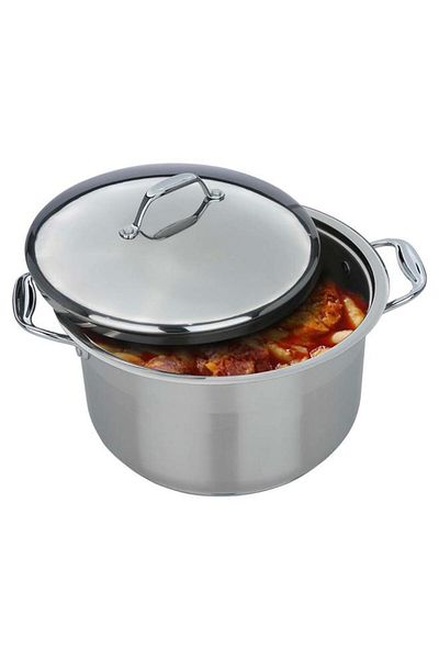 ALSAIF Steel Pot 24Cm Silver