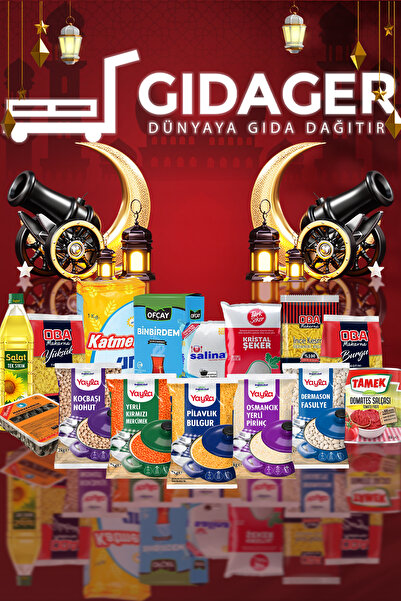 Gıdager 15’li Süper Ramazan Kolisi – Bereketli Kumanya Seti