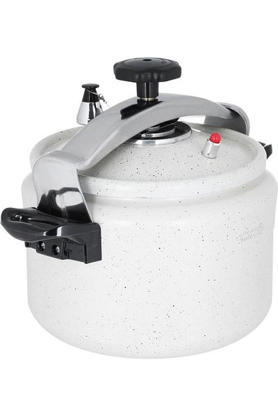 ALSAIF Granite Pressure Cooker 7 Liters White