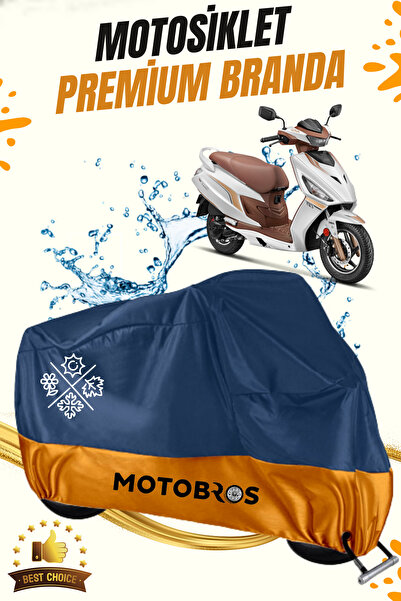 Motobros دراجة نارية Hero Dash Luxury Premium قماش المظلة القماش المشمع مقاوم...