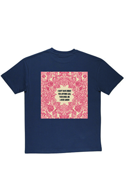 By Caspita Fashion Lenithra ruksak sa ružičastim baštom Štampano unisex Overs...