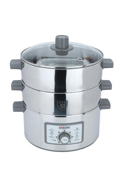 ALSAIF Digital Sms 30Fj Steam Cooker Steel 1600 Watt 1.5 Liter 327
