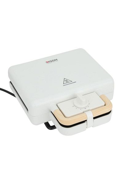 ALSAIF Sandwich And Waffle Maker 800 Watt 2×1 Beige