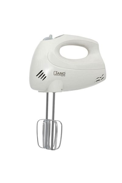ALSAIF Turbo Manual Electric Egg Beater Plastic 250 Watt 6 Speeds 2 Beaters White