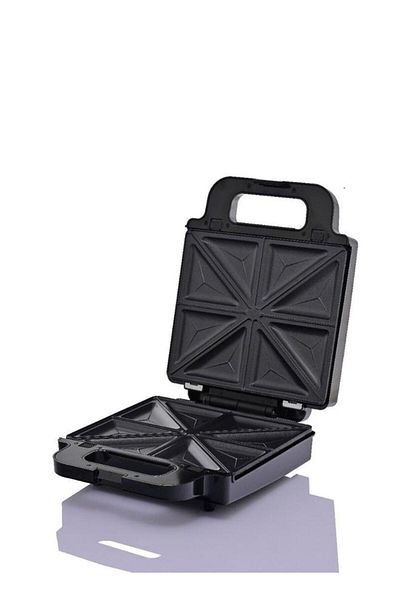 ALSAIF 7 In 1 Sandwich Heater 1400 Watt 7 Plates Black/Silver