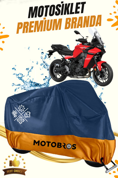 Motobros دراجة نارية ياماها تراسر لوكس قسط قماش المظلة القماش المشمع مقاوم لل...