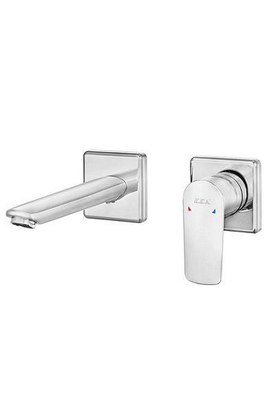 Eca Lia Concealed Sink Faucet Surface Mounted Double Rosette
