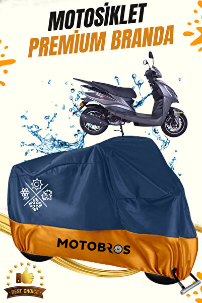Motobros دراجة نارية أرورا فيرانو 50 لوكس قماش المظلة الفاخر القماش المشمع ال...
