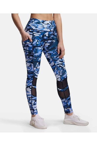 JOCKEY Move Women Slim Fit Leggings MW38-01 Blue