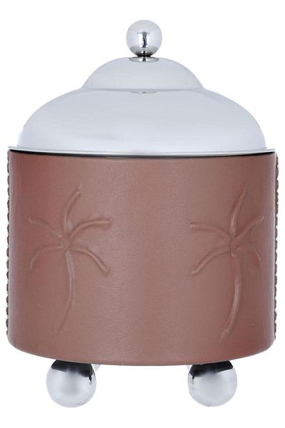 ALSAIF Steel Heater 2 Liters 23 X 23 X 30 Cm Circular Cover Brown