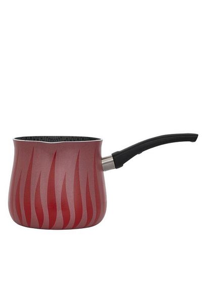 ALSAIF Coffee Pot 10.5 Cm Black Red Handle