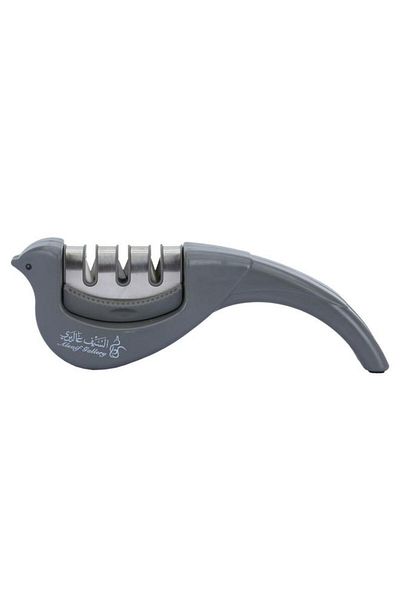 ALSAIF Steel Knife Sharpener Handle 3×1 Grey